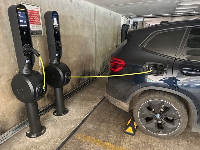 City of London Corporation to upgrade electric vehicle charging points across the Square Mile