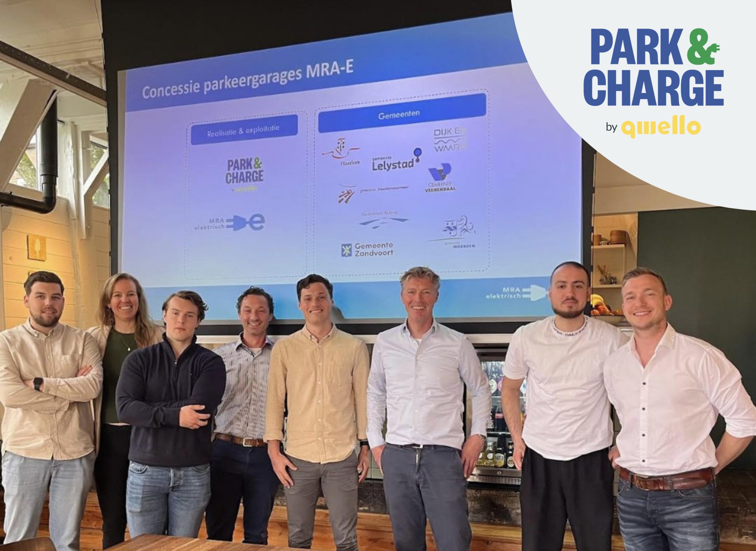 Park&Charge by Qwello Wins Innovative MRA-E Tender to Install Up to 1,000 EV Chargers in North Holland Parking Garages
