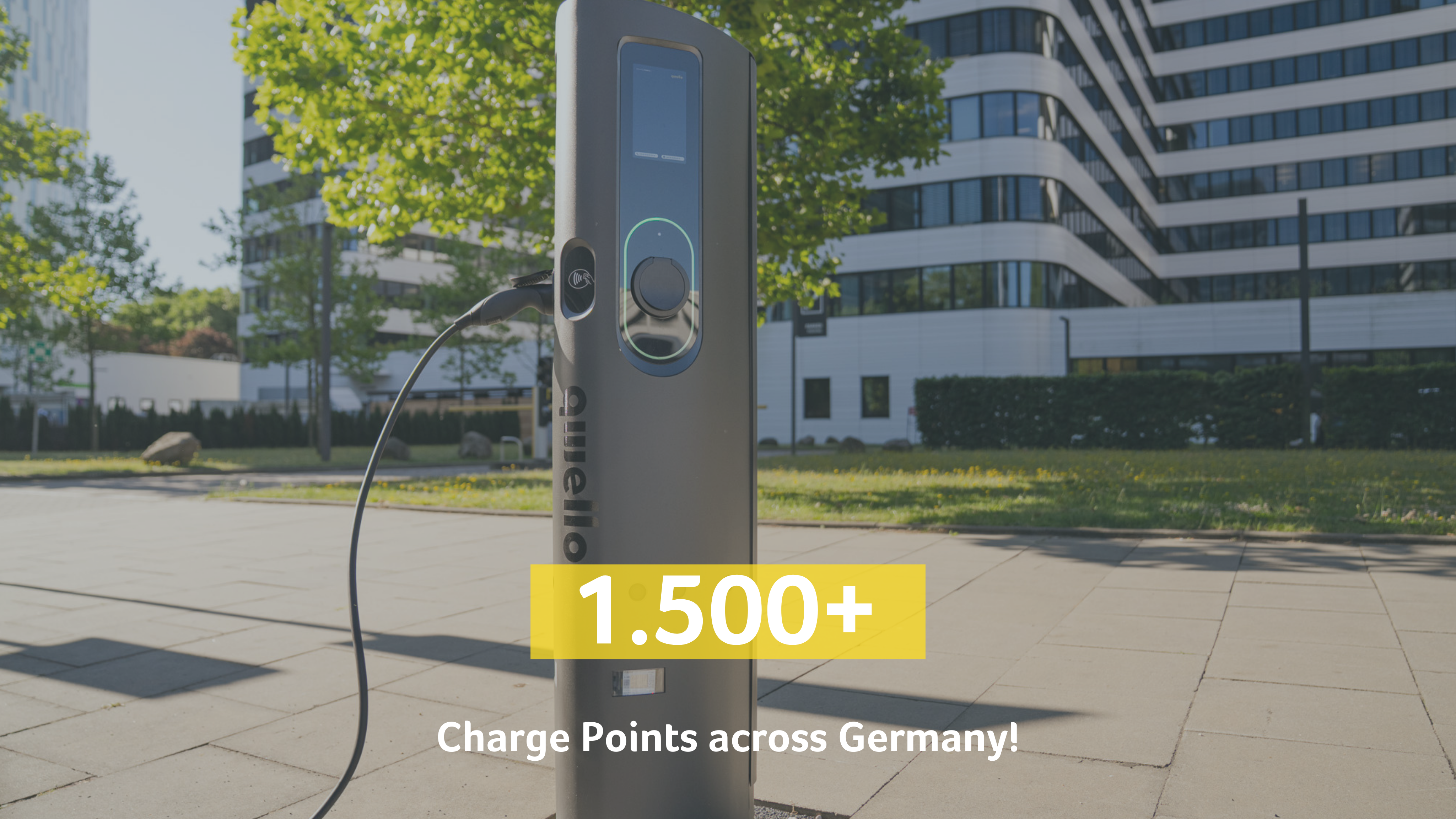 Qwello News+ 1500 Charge Points in Germany